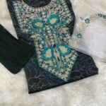 ثوب عربي - أزرق